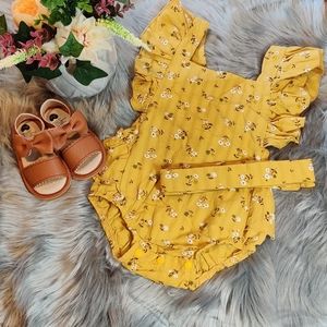 Beautiful baby girl summer outfit. Shoes not included.